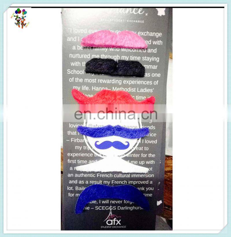 Disguise Party Stylish Neon Colors Funny Fake Moustache HPC-0322