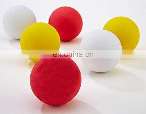 Colorful International Standard Rubber Lacrosse Ball