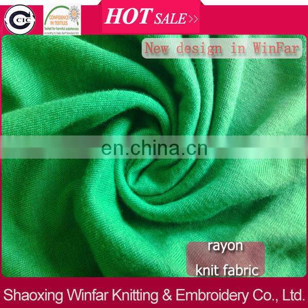 Winfar China manufacturer Pakistan hot selling knitted rayon fabric