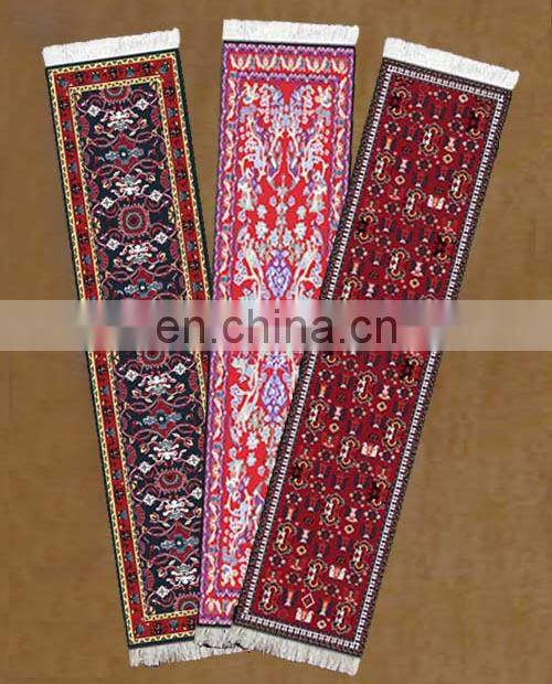 Rug Bookmarks,woven bookmarks