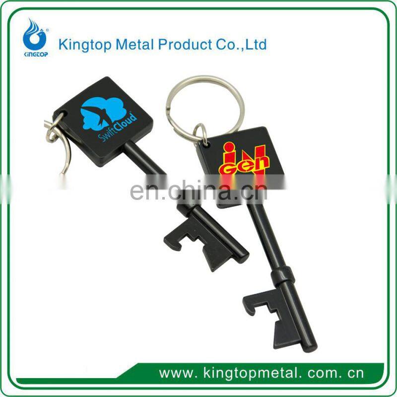 Custom clamp shaped metal keychain
