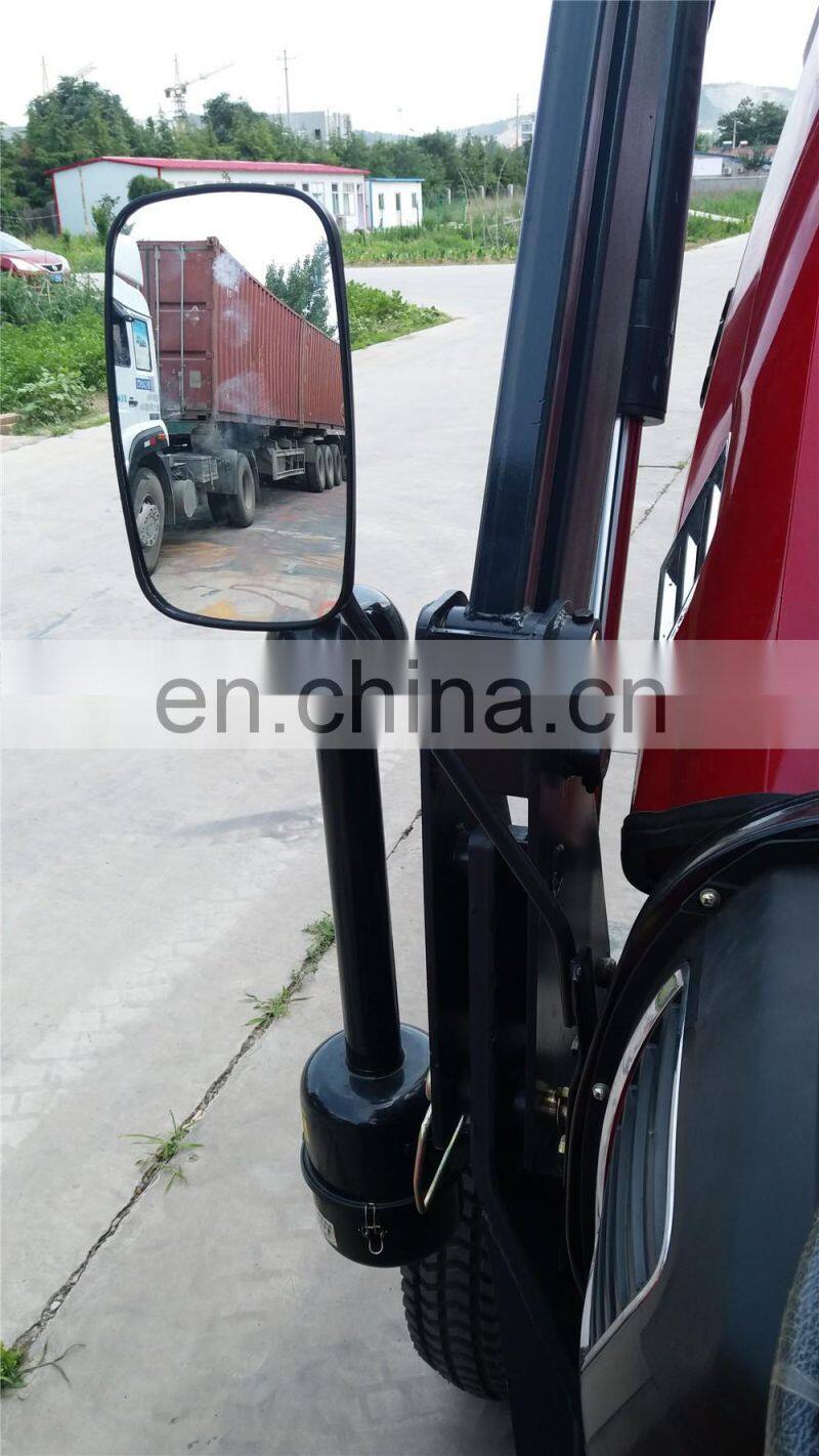Front end loader mini articulated tractors with turf tyre