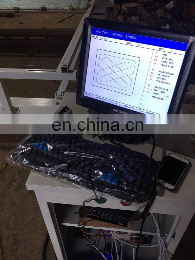 China Hot Sale Industrial Single Needle Quilt Computerized Embroidery Mattress Single Head Sewing Quilting Machine
