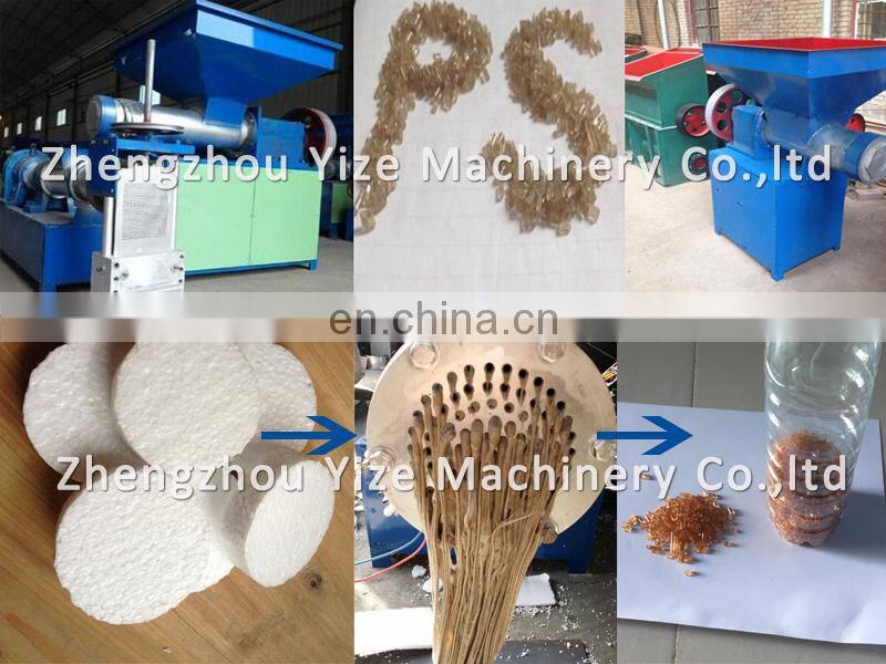 Pelletizer Product Line For foam plastic recycling Granules Extruder