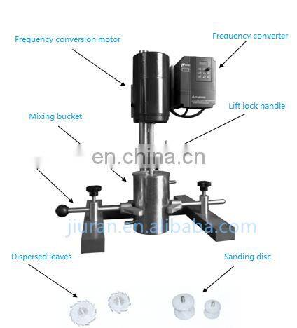 AUTO Lift Electric lift Lab Use High-speed dispersion mixer for high viscosity liquid paint coating
