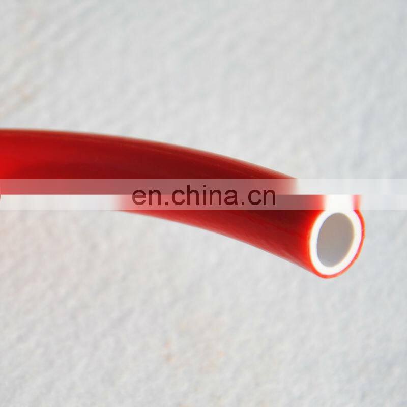 Jinguan CE Certificate ISO BS EN 3821: 2010 9mm 3/8" Soft Red Shiny PVC Gas LPG Hose Pipes, PVC Gas Hose, Rubber Gas Hose Pipe