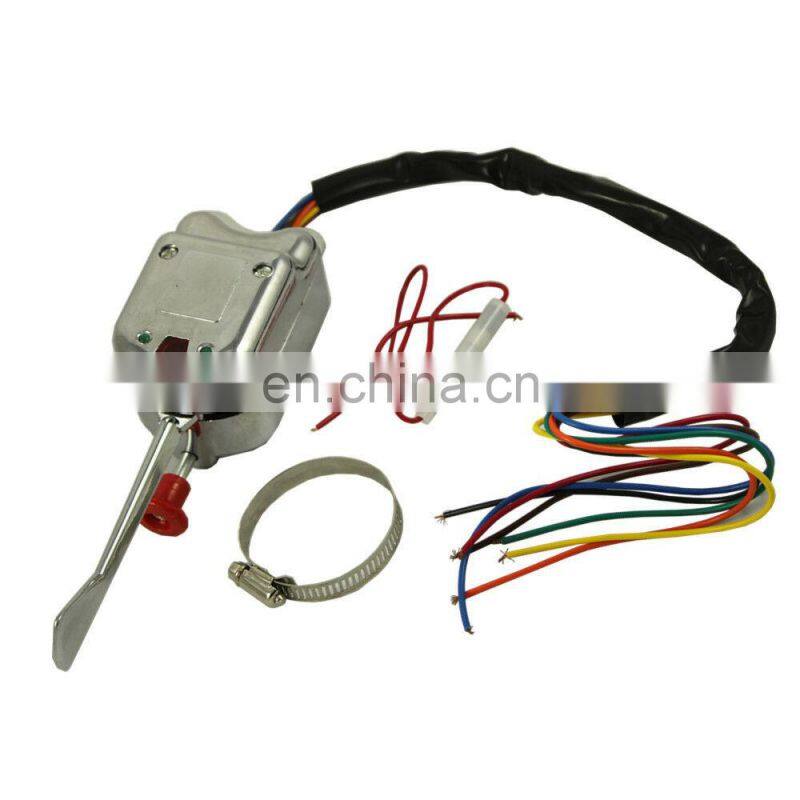 New engine parts P021-TS-HL101 GM HL101 Chrome 12V Universal Street For FORD BUICK GM Hot Rod Turn Signal Switch