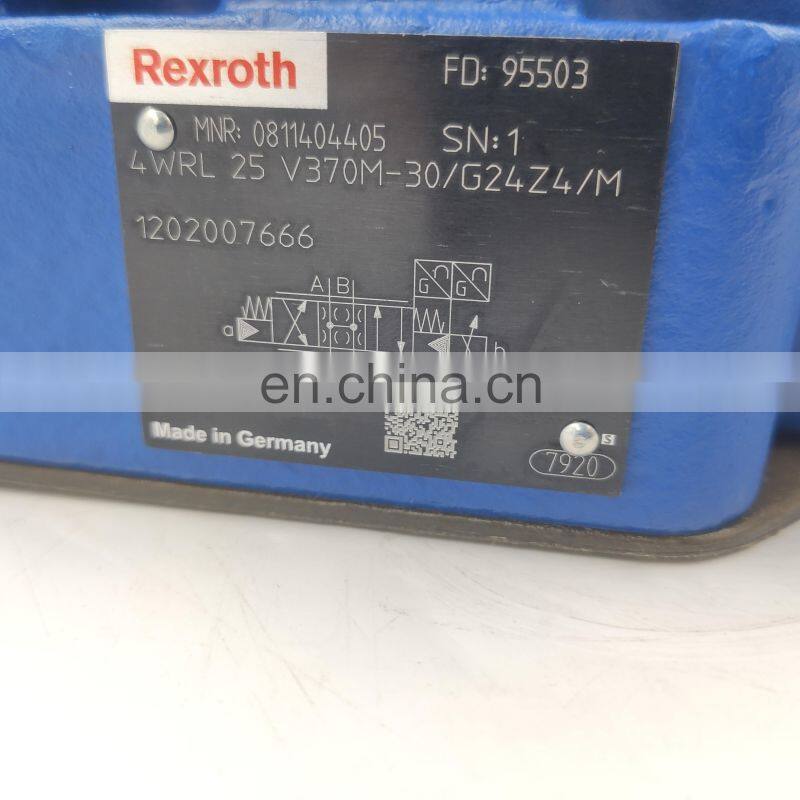 Rexroth Hydraulic solenoid valve 4WRA 4WRA6V30-23/G24N9K4/V-589 Original Made in Germany