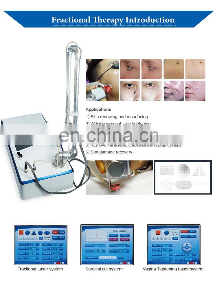 2019 Renlang CO2 Fractional Laser Stretch Mark Removal Vaginal Tightening Machine