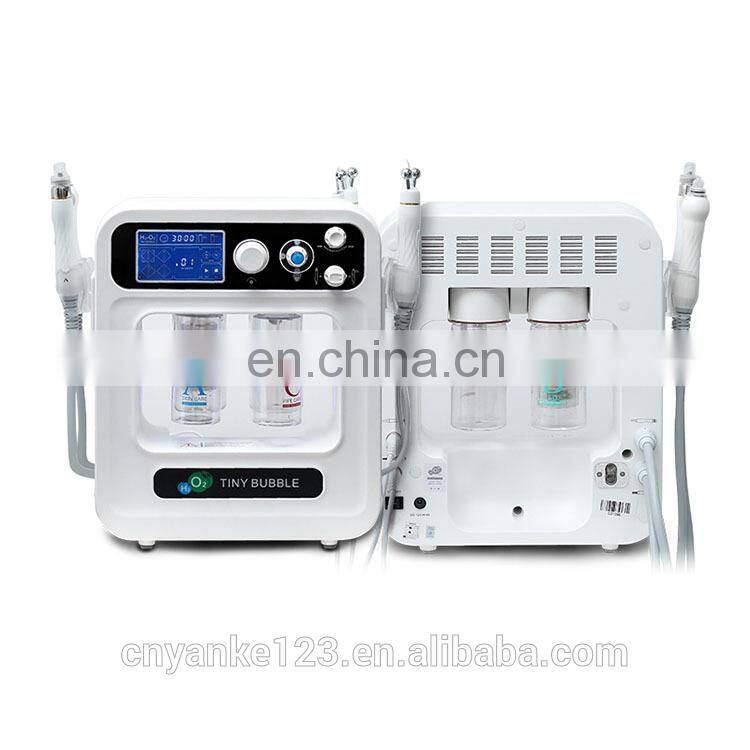 2019 Newest Portable 4 in 1 Hydra Dermabrasion BIO Oxygen Spray Ultrasonic Microdermabrasion Facial Machine