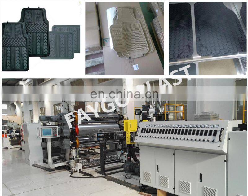 TPE PVC Car Foot Mat Profile Sheet Extrusion Making Machine Line/ Production line