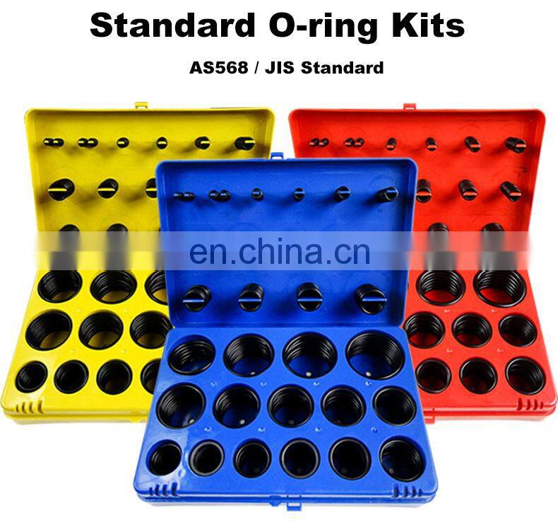 Customized 382 386 407 419 pcs Hydraulic O-Ring Box Mechanical Seal O Ring Kit