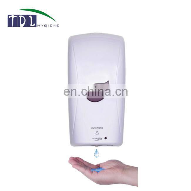 Sensor Battery Operating 1000ml Refillable Bottle Hospital Automatic Hand Sanitizer Gel Dispenser