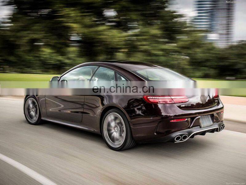 For Benz E-Class Courpe Rear Lip and Tail Lip change Benz E-Class Courpe E53 AMG Style high guality Rear Lip and Tai