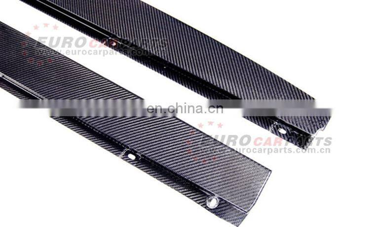GT V8 fit for M style GT V8 carbon fiber front lip side skirts and rear diffuser