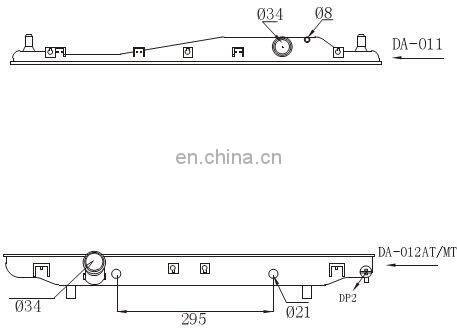 Auto Radiator Plastic Tank for CAR DAEWOO/MAGNUS ,radiator ,OEM:96278701