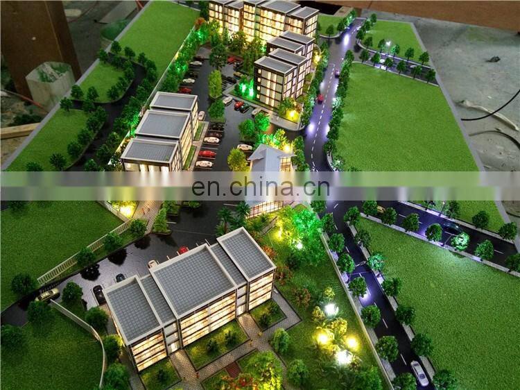 Ho sale 3d miniature building model houses  for real estate