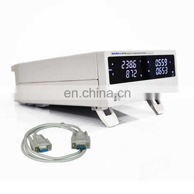 RS232 and RS485 Communication single phase power meter