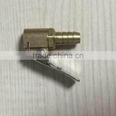 Tire inflating air chucks