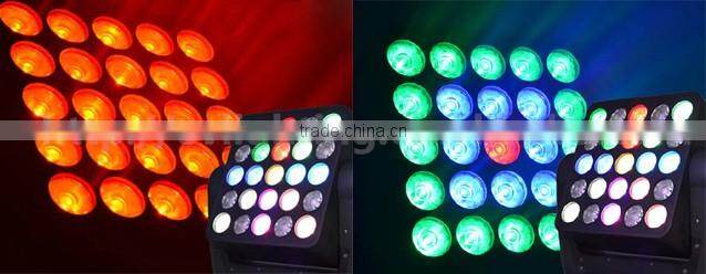 25PCS*10W Led RGBW Led Matrix Moving Head Light