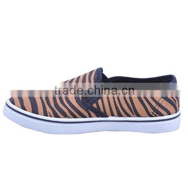 zebra men loafer shoes with strap