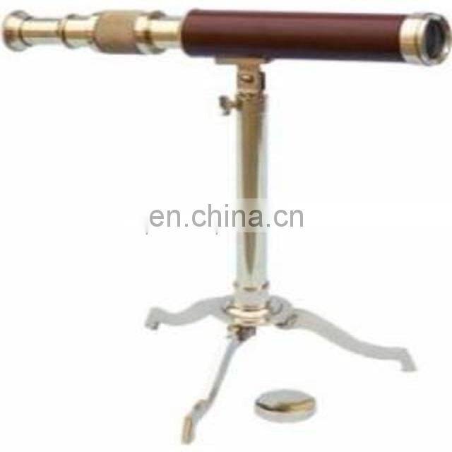 brass nautical large telescope