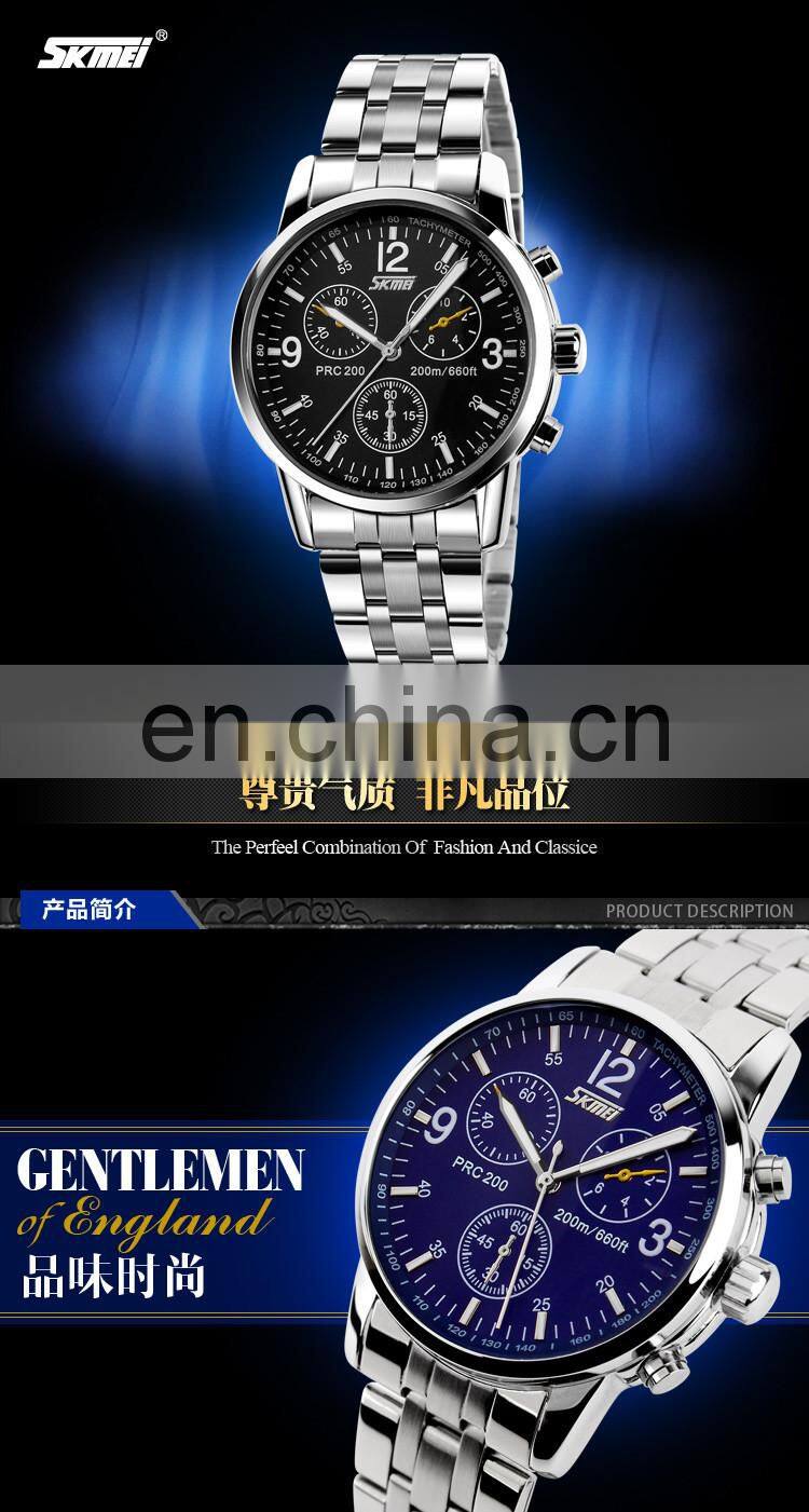 New promotion water resit Luminous leather top brand watches men