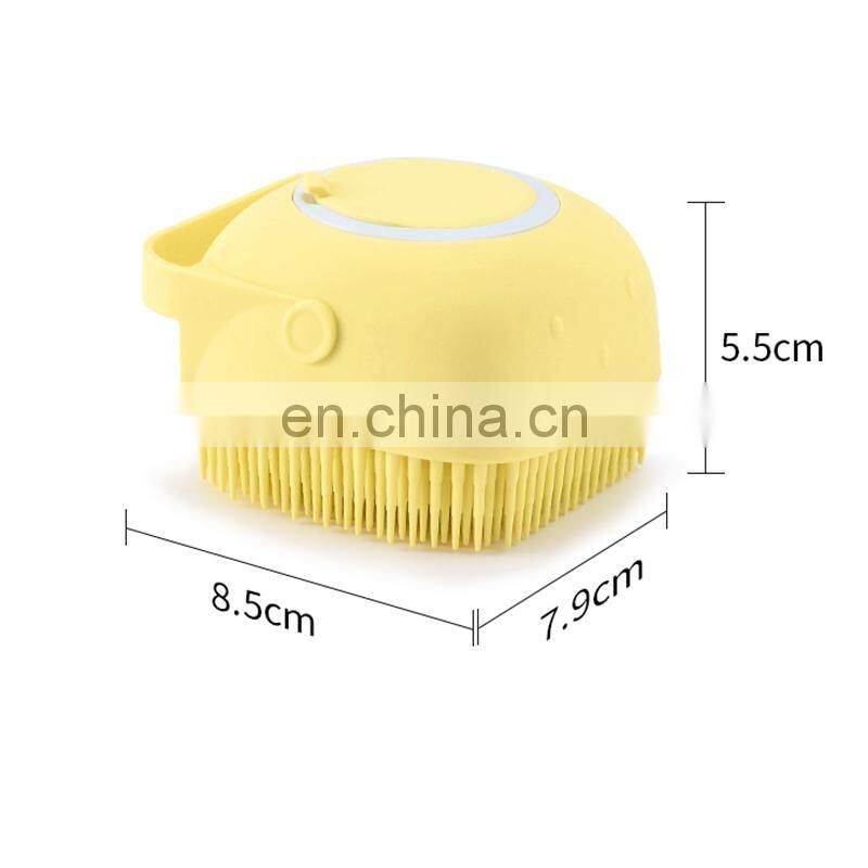 Pet Accessories For Dogs Shampoo Massager Brush Bathroom Puppy Cat Massage Comb Grooming Shower Brush For Bathing Soft Brushes