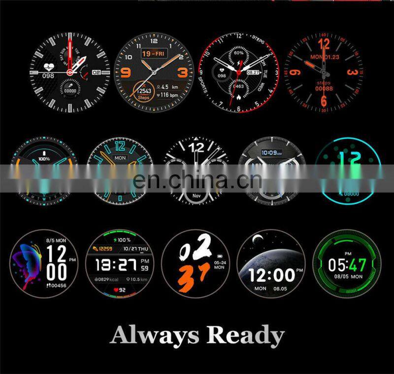 IP68 Waterproof Smart Watch DT78 With Call Reminder Heart Rate Monitor Smart Watch With Leather Strap