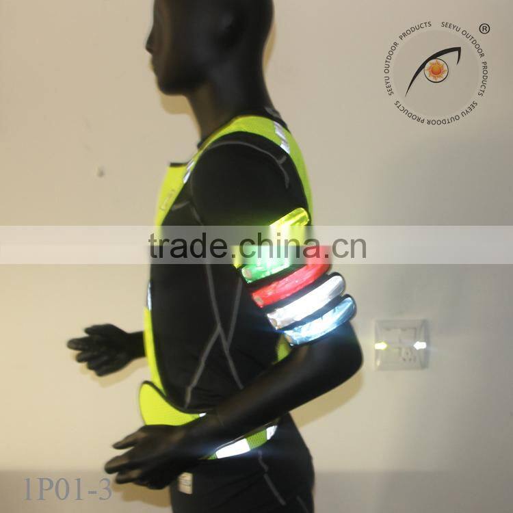 Promotional gifts CE EN13356 LED armband