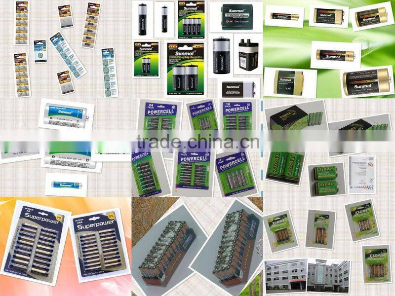 Aluninium foil jacket LR03 aaa alkaline battery