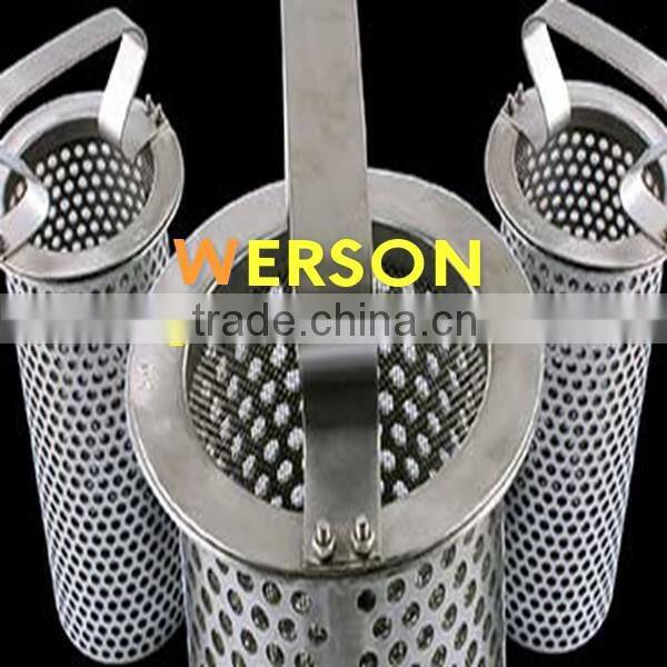 Perforated metal basket strainer and CYLINDER | generalmesh