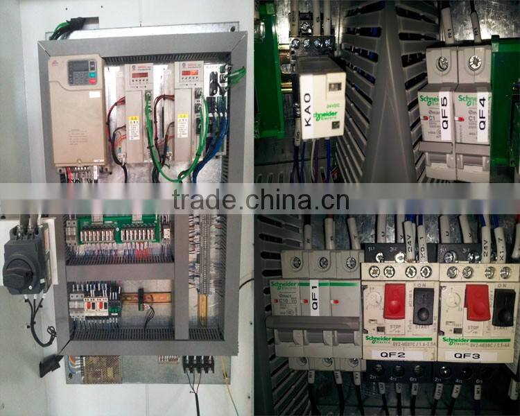 low cost cnc lathe machine CKX500L with 10'' hydraulic chuck servo spindle motor hydraulic tool turret