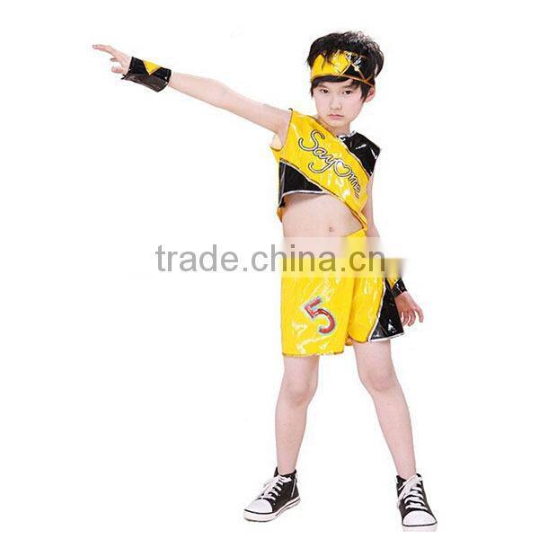Wholesale New jazz Christmas dance costumes for girls and boys group cheerleading uniform