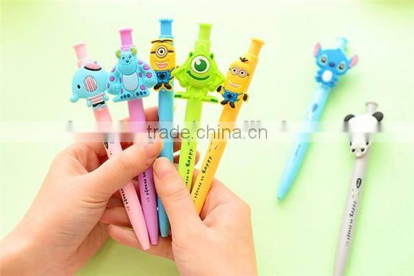 Popular Logo Printing Multicolor Erasable Gel Pen