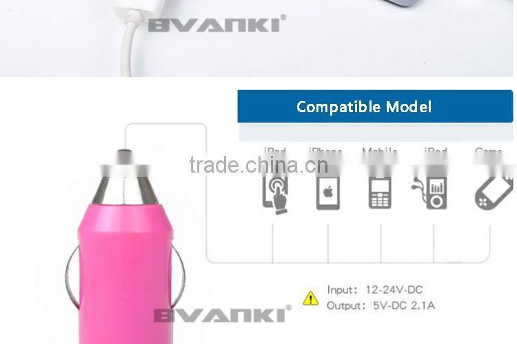 2016 Sales Promotion !!! mobile accessories Mobile phone portable mini single port usb car charger car usb charger accept paypal
