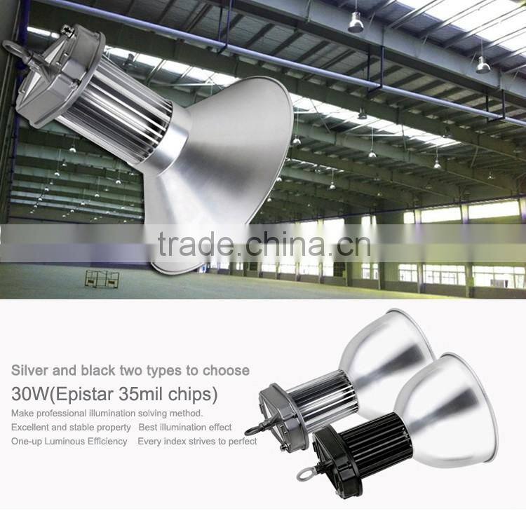Sinozoc Super brightness 30w/50w/80w/100w LED High Bay Light equivalent to traditional high bay light fixture 80W~250W