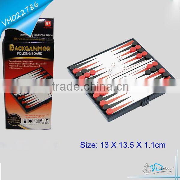 Plastic Solitaire Chess Board Magnetic Wall Mounted