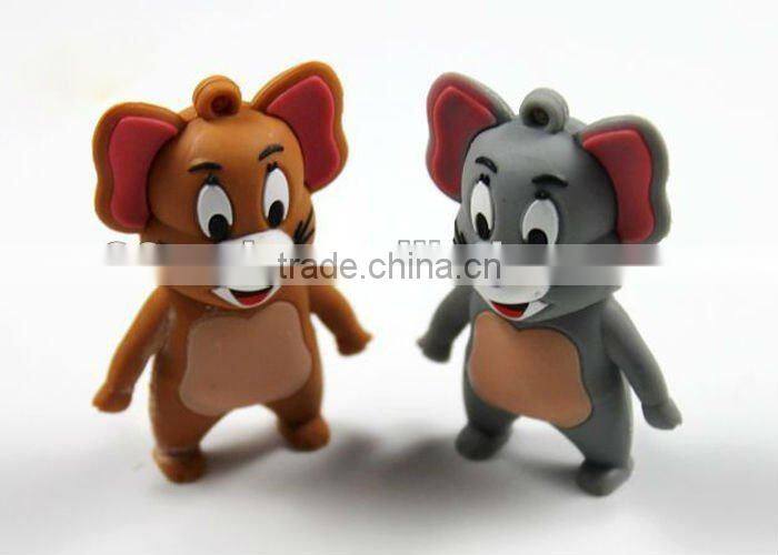 Cartoon cute anime Mickey mouse USB flash drive for gift and promotion