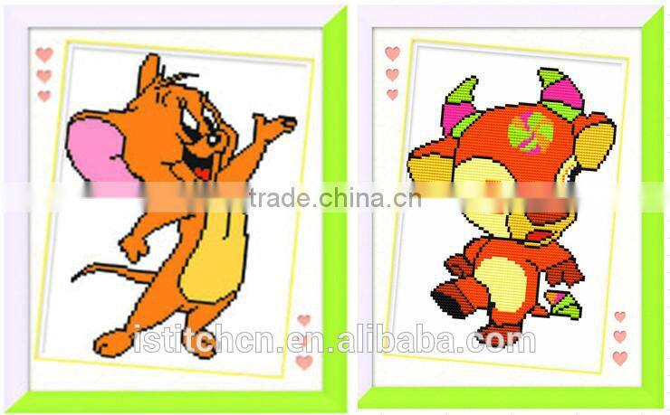 Chinese zodiac cross stitch
