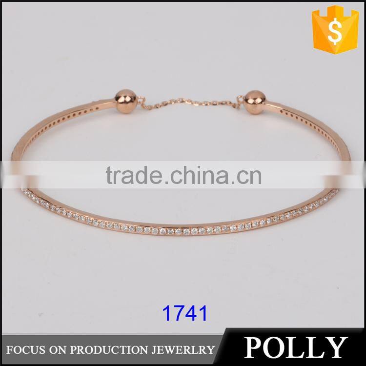 2015 high class Sterling silver snake chain bracelet