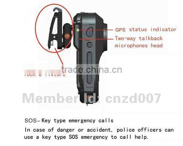 Valueable GPS law enforcement body worn camera