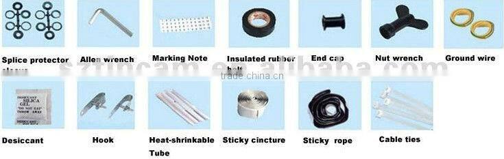 in-line fiber enclosures aerial installed