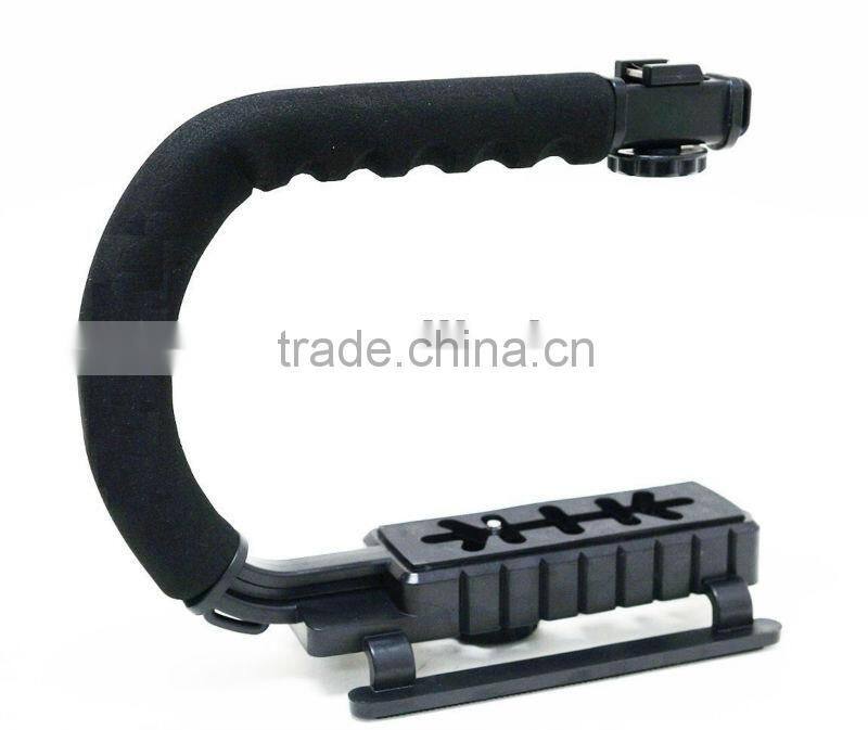 ET-DS01 Professional Camera Camcorder Action Stabilizing Handle For Flash,Mic or Video Light Stabilizer Steadicam