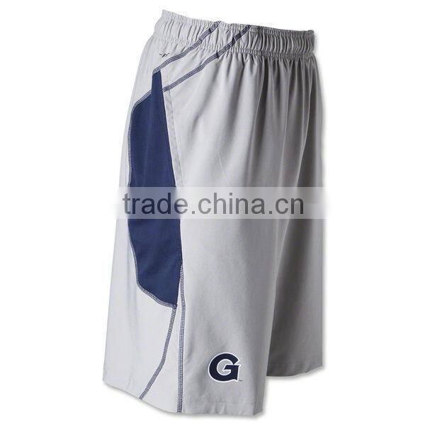custom 100% polyester mesh fabric wholesale lacrosse shorts/ lacrosse manufacturer with best price
