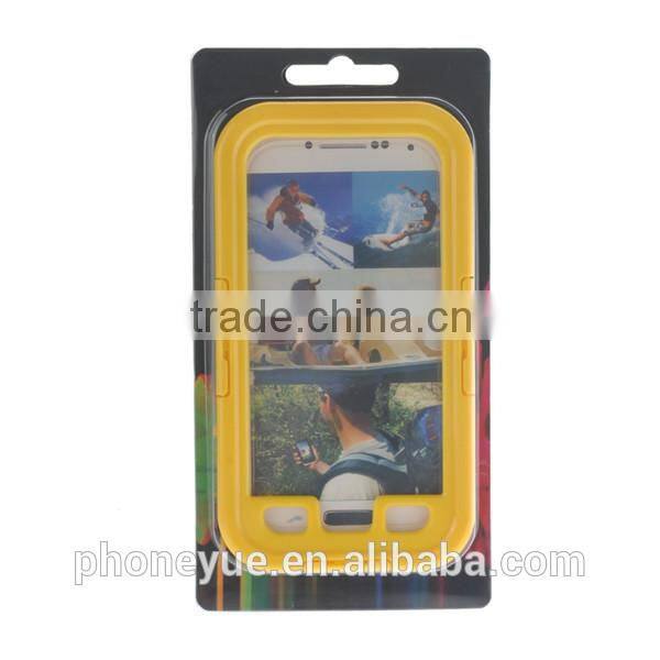 pc+silicone waterproof snowproof dirtproof cell phone display case