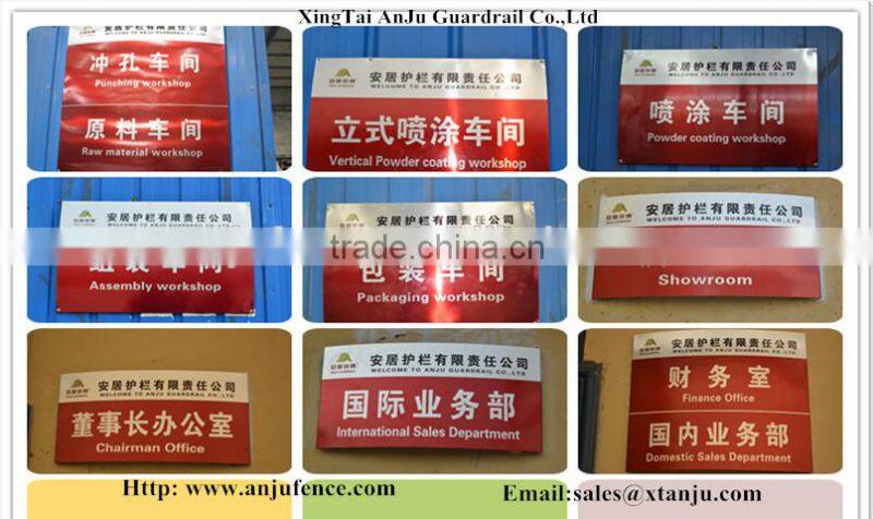 China supplier Decorative steel balcony railing designs YT003