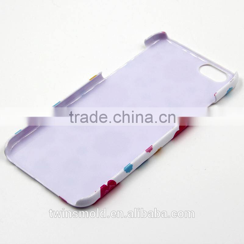 hard clear PC case for iphone case,silk printing, water transfer printing,rubber oil coating available