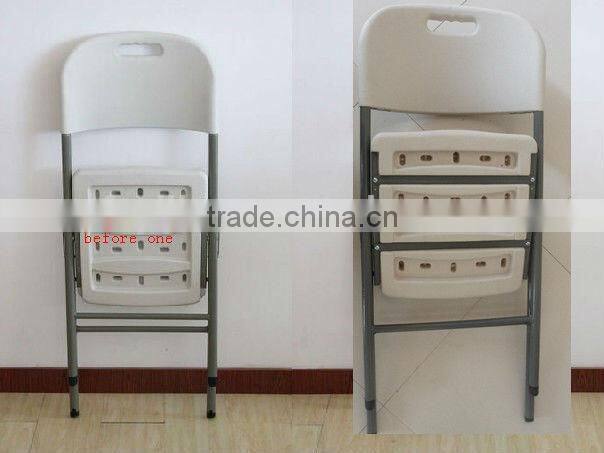 modern wedding used white plastic folding chair