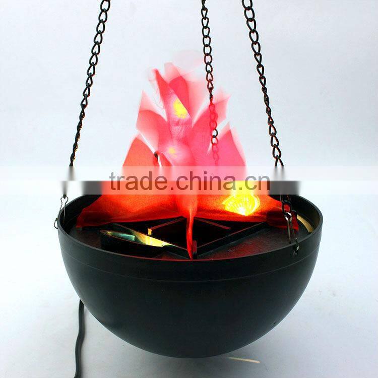 The chains mysterious connection flame silk fire lamp